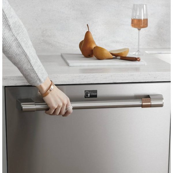 Café - Top Control Built-In Dishwasher with Stainless Steel Tub, 3rd Rack, 39dBA - Stainless steel - Image 8