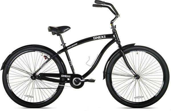 Genesis 29 Onex Cruiser Mens Bike， Black - Image 2