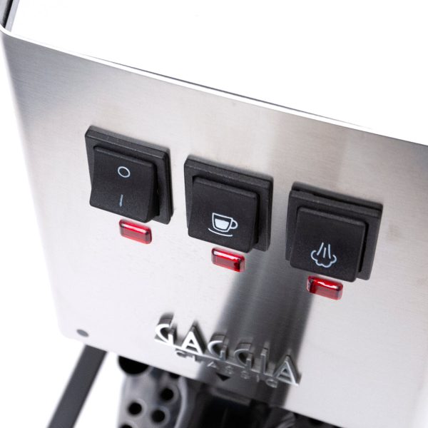Gaggia Classic Pro Semi-Automatic Espresso Machine-Stainless Steel - Image 2