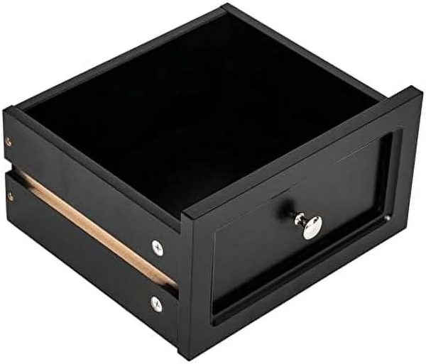 HBLUKDL Night Table Modern Wood Night Stand End Table Wooden Bed Side Tables with 2 Drawers Large Space Brown Size 15.74"(W) x 11.81"(D) x 23.66"(H) - Image 7