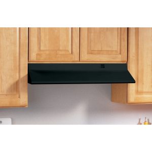 GE - 30" Externally Vented Range Hood - Black