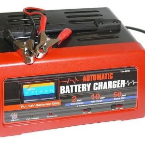 2/10/50A Battery Charger with Engine Start, Suitable for 12V Lead-acid Battery