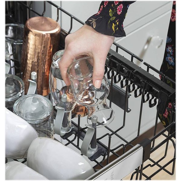 Café - 24" Top Control Tall Tub Built-In Dishwasher with Stainless Steel Tub and Silverware Jets - Stainless steel - Image 24