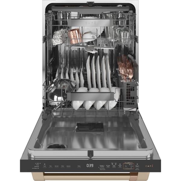 Café - Top Control Built-In Dishwasher with Stainless Steel Tub, 3rd Rack, 39dBA - Matte white - Image 5