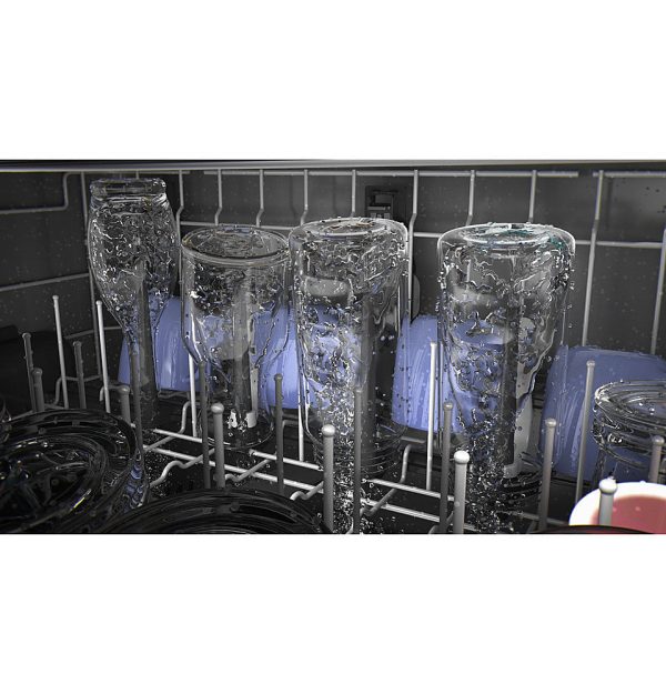 GE - Top Control Built-In Dishwasher with 3rd Rack, Dry Boost, 50 dBa - Slate - Image 18
