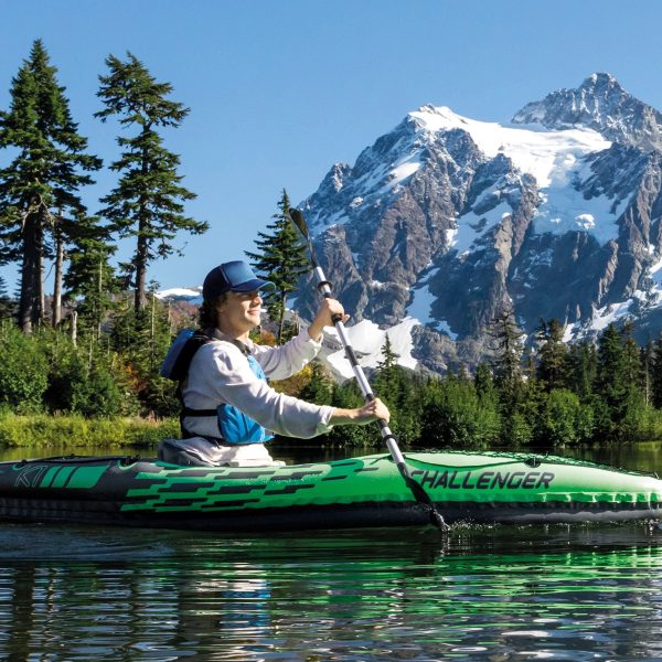 Intex Challenger K1 Inflatable Kayak with Oar and Hand Pump - Image 5