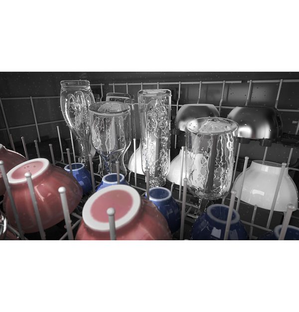 GE - Top Control Built-In Dishwasher with 3rd Rack, Dry Boost, 50 dBa - Slate - Image 15