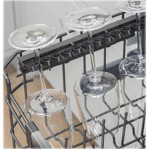 Café - 24" Top Control Tall Tub Built-In Dishwasher with Stainless Steel Tub - Matte white