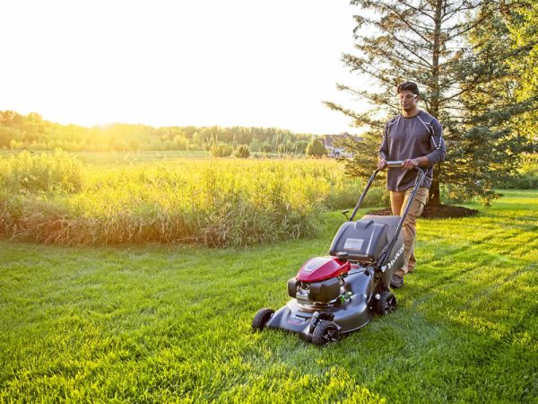 Honda 21 In. Steel Deck Self Propelled 3-in-1 Lawn Mower with GCV170 Engine Auto Choke and Smart Drive HRN216VKA from Honda - Image 4