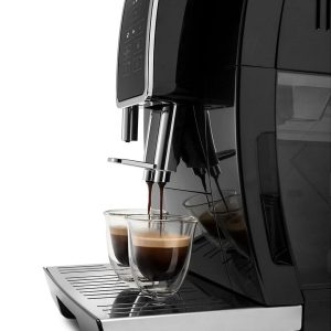 De'Longhi - Dinamica Espresso Machine with 15 bars of pressure and Milk Frother - Black/Stainless