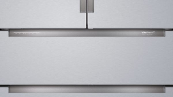 Bosch - 800 Series 20.5 Cu. Ft. 4-Door French Door Counter-Depth Smart Refrigerator - Stainless steel - Image 8