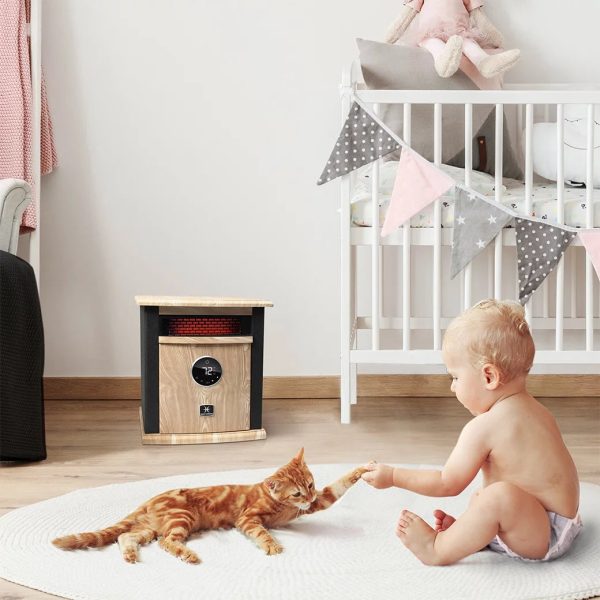 Heat Storm Logan Deluxe Infrared 1500W Space Heater, Home, Black, HS-1500-ILOD-B. Brand New. - Image 7