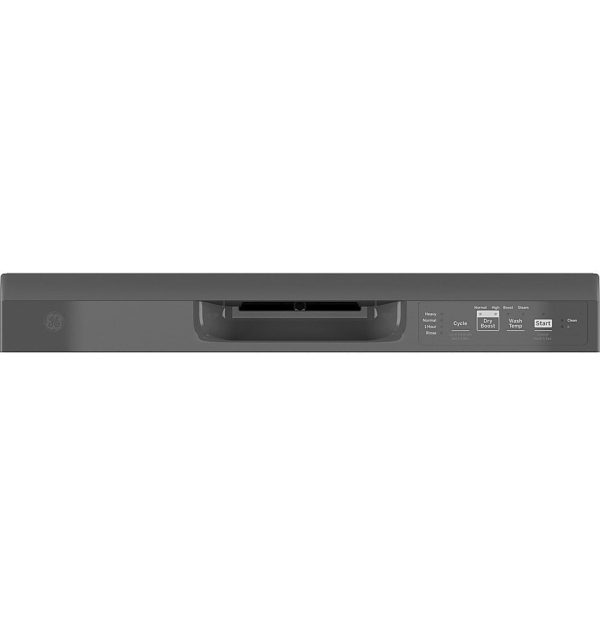 GE - Front Control Built-In Dishwasher with 59 dBA - Stainless steel - Image 4