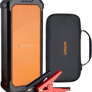 Autowit SuperCap 2 Battery-Less Portable Car Jump Starter with Carrying Case, Bulit-in Supercapacitor, No Regular Charging, Long Lifespan, Work in Extreme Environment