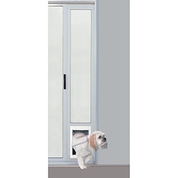 Ideal Pet Glass Pet Door, Aluminum, 77.6 in. H X 11.5 in. W - Image 3