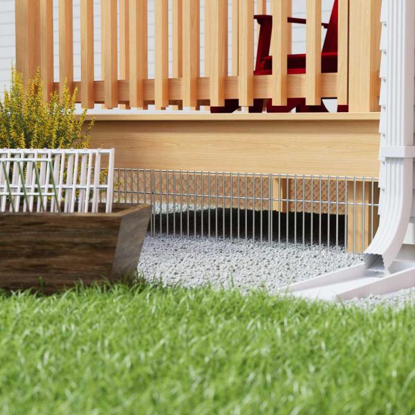 Dig Defence 5 Pack No-Dig XL Animal Barrier Fence for Max Protection 15" L x 24" W Galvanized Steel - Image 5