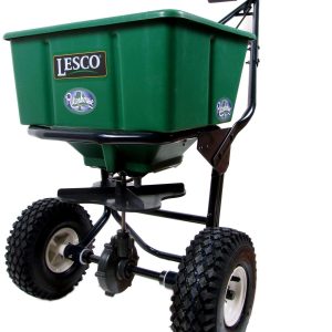 Lesco 50Lb Push Spreader