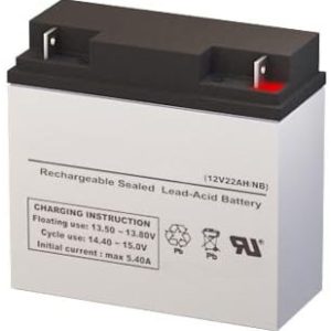 500 Amp Battery Jump Starter with Compressor Replacement Battery - 12 Volt 22AH NB Terminal by BULYAXIA