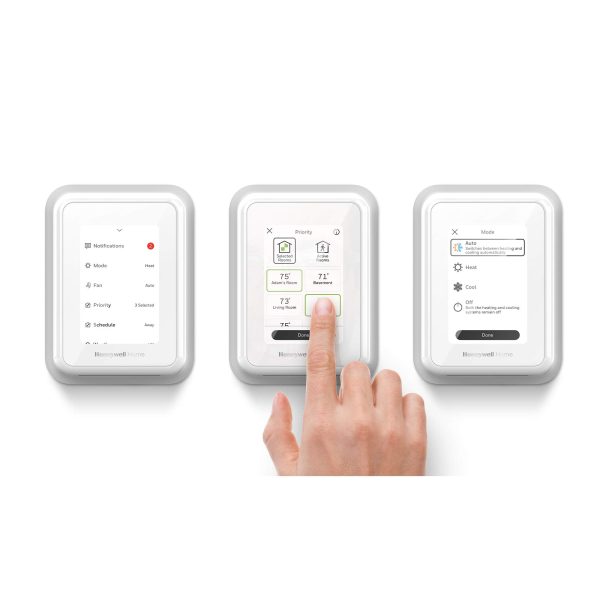 Honeywell Home T9 WiFi Smart Thermostat, Smart Room Sensor Ready, Touchscreen Display, Alexa and Google Assist White - Image 13