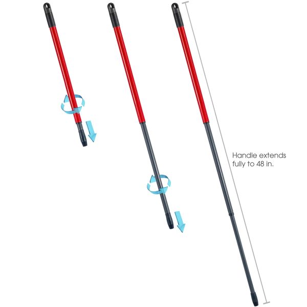 O-Cedar Easy Wring Spin Mop and Bucket System with 3 Extra Refills💝 Last Day For Clearance - Image 7