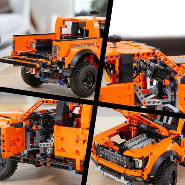 LEGO Technic Ford F-150 Raptor 42126 Model Building Kit (1��379 Pieces) - Image 2