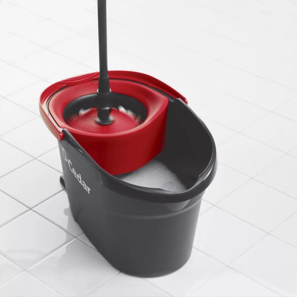 O-Cedar Easy Wring Spin Mop and Bucket System with 3 Extra Refills💝 Last Day For Clearance - Image 5