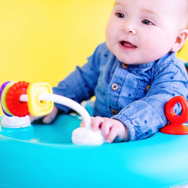 Bright Starts Giggling Safari Walker with Easy Fold Frame for Storage， Ages 6 Months 💝 Last Day For Clearance - Image 2