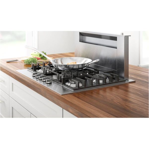 Bosch - 800 Series 30" Built-In Gas Cooktop with 5 burners - Silver - Image 7