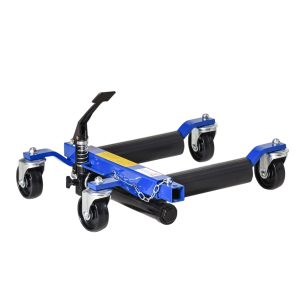 DURHAND 4 Wheel Dolly Portable for Lifting Vehicles, 1465 lbs Weight Capacity