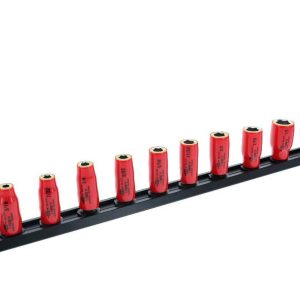 Wiha Insulated Socket Set 1/4In Drive Sae 10Pc
