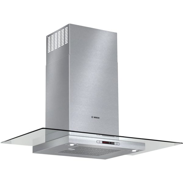 Bosch - Benchmark Series 36" Convertible Range Hood - Stainless steel and glass
