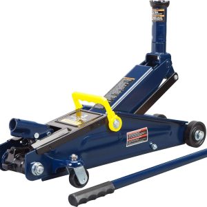 TCE Hydraulic Trolley Service/Floor Jack with Extra Saddle (Fits: SUVs and Extended Height Trucks): 3 Ton (6,000 lb) Capacity,Blue,DMT83006U