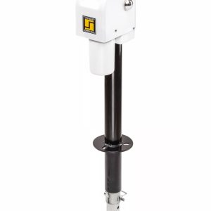 Stromberg Carlson Products JET-3555 3500 lbs Electric Tongue Jack, White