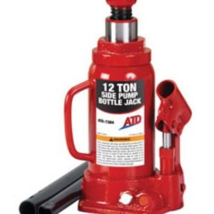 ATD 7384 12 Ton Hydraulic Side Pump Bottle Jack