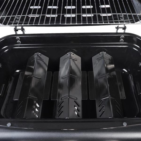 RevoAce 3 Burner Propane Gas Grill Including a Side Burner, Blue Sapphire, GBC1729WBS, New - Image 12