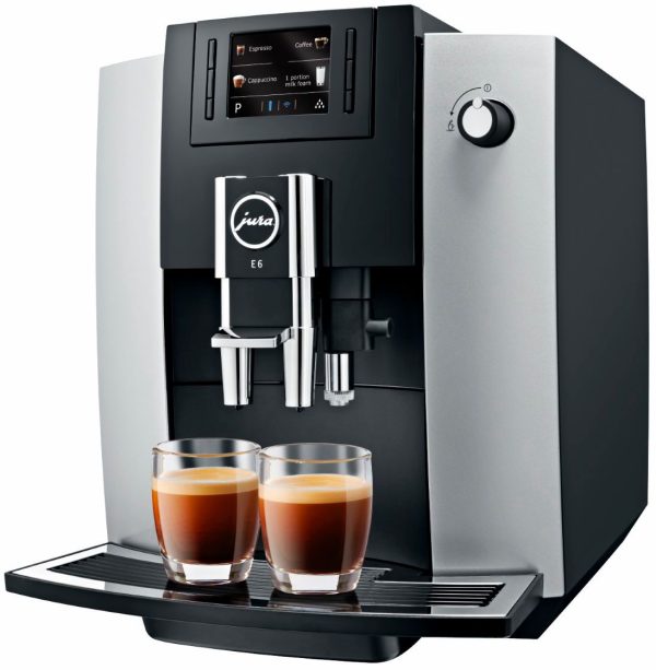 Jura - E6 Espresso Machine with 15 bars of pressure - Platinum - Image 4