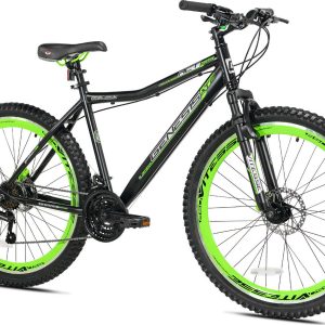 Genesis 27.5 RCT Mens Mountain Bike， Black/Green