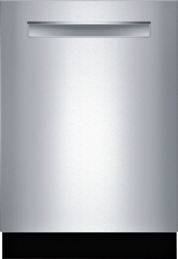Bosch - 800 Series 24" Top Control Built-In Dishwasher with CrystalDry, Stainless Steel Tub, 3rd Rack, 42 dBa - Stainless steel