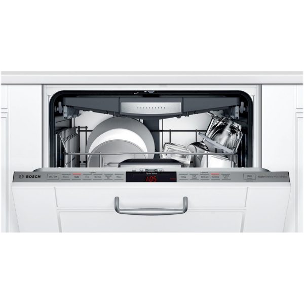 Bosch - 800 Series 24" Top Control Built-In Dishwasher with CrystalDry, Stainless Steel Tub, 3rd Rack, 42 dBa - Custom Panel Ready - Image 11