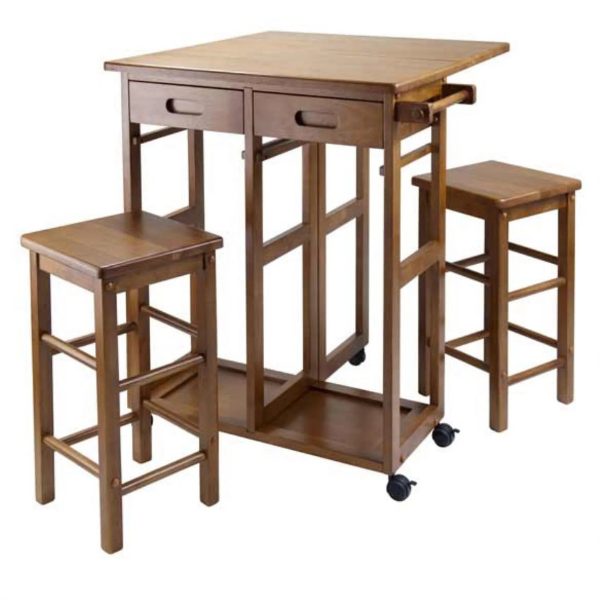Ergode Suzanne 3-Pc Space Saver Set, Teak - Image 2