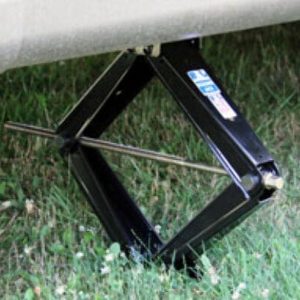 Bal Products 24028 LoPro SJ24 24" 5,000 lb Capacity Scissor Jack with Handle for RV Trailers - Pair