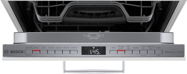 Bosch - 800 Series 18" Top Control Smart Built-In Dishwasher with 3rd Rack and 44 dBA - Custom Panel Ready - Image 4