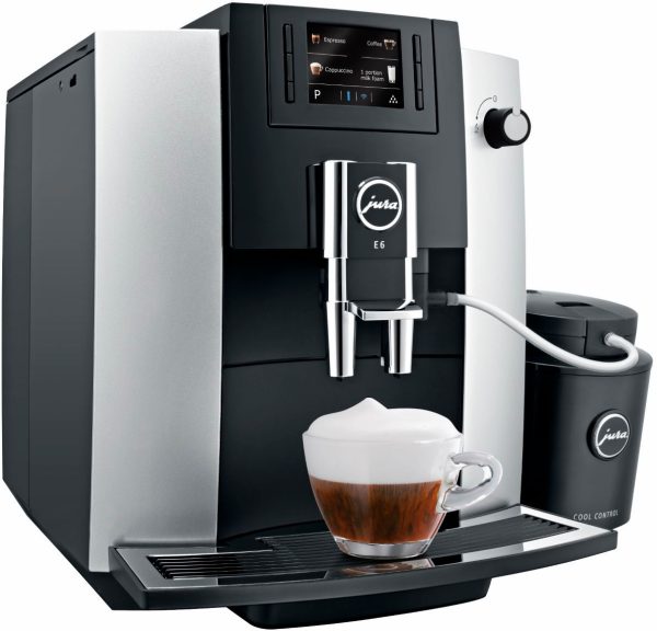 Jura - E6 Espresso Machine with 15 bars of pressure - Platinum - Image 5