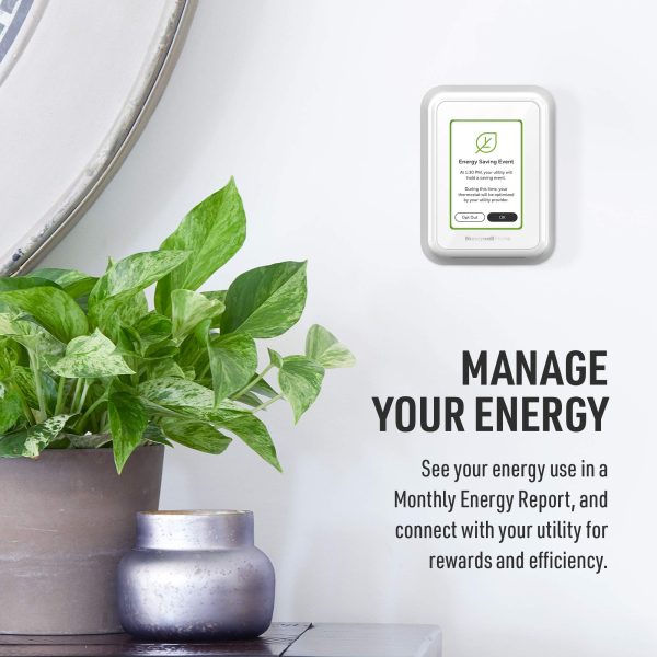 Honeywell Home T9 WiFi Smart Thermostat, Smart Room Sensor Ready, Touchscreen Display, Alexa and Google Assist White - Image 7
