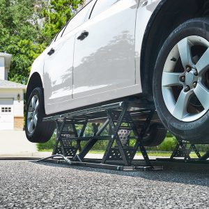BENTISM Portable Car Lift 5000 LBS Automatic Car Lift System Jack for Home Garage