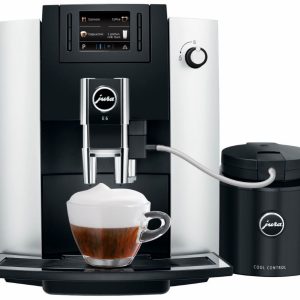 Jura - E6 Espresso Machine with 15 bars of pressure - Platinum