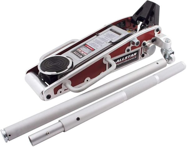 Allstar Performance ALL10422 3 Pump Aluminum Racing Jack, Red - Image 2