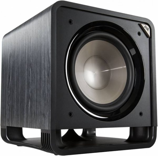 Polk Audio HTS 12 Powered Washed Black Walnut Subwoofer