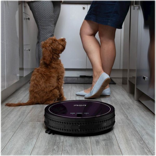 bObsweep - bObi Classic Robot Vacuum & Mop - Blackberry