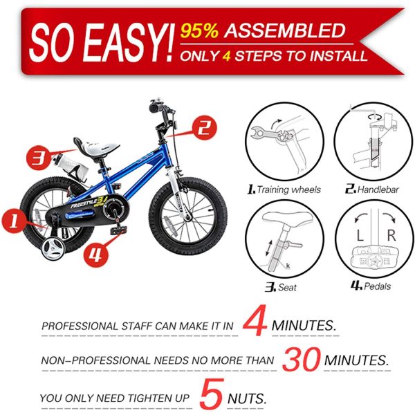 Royalbaby Freestyle Bicycle Multiple Colors - Image 18
